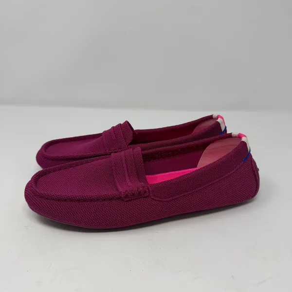 Rothy's The Driver Penny Loafer Sangria Purple Pink Sustainable Women Size 7.5 - Image 3