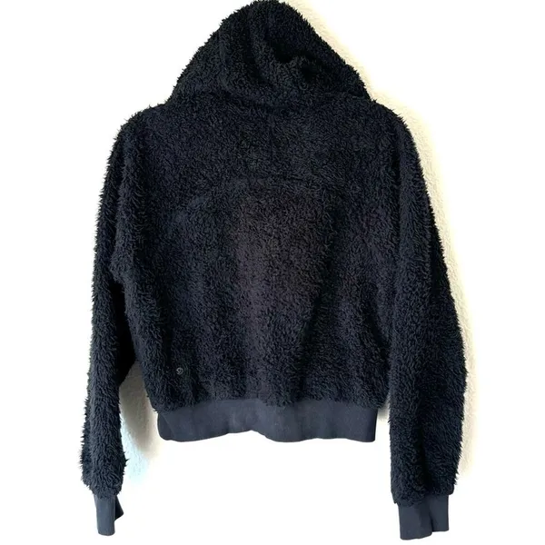 Lululemon Scuba Oversized Half-Zip Fleece Hoodie Size 4 Small - Image 3