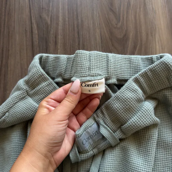 Comfrt Waffle Knit Sweatpants - Image 3