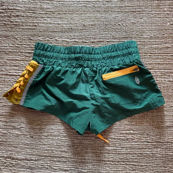 Free People Movement Football Touchdown Shorts Lace Up Athletic Size Small - Image 3