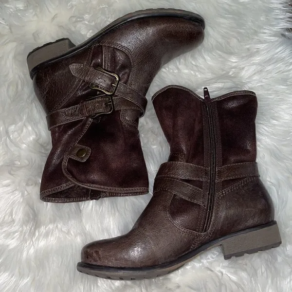 ✨Baretraps Sabella Brown Leather Ankle Boots - Image 4