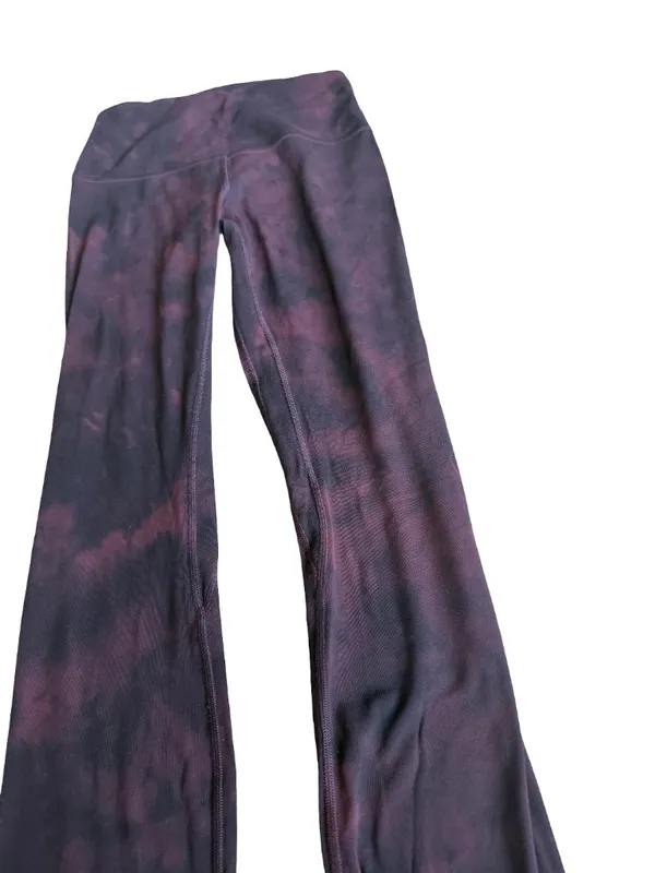 Lululemon High-Rise Stretch Leggings Tie Dye Yoga Workout Casual Size 4 Women's - Image 6