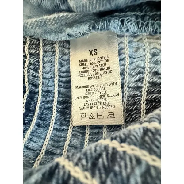 Aeropostal blue crop top size XS - Image 7