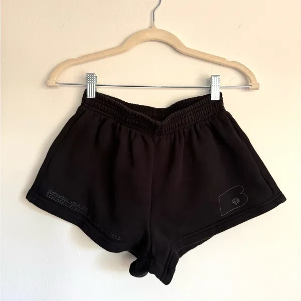 Beyonce Renaissance Tour 2023 Thique‎ Spell Out Cotton Fleece Black Shorts S - Image 2