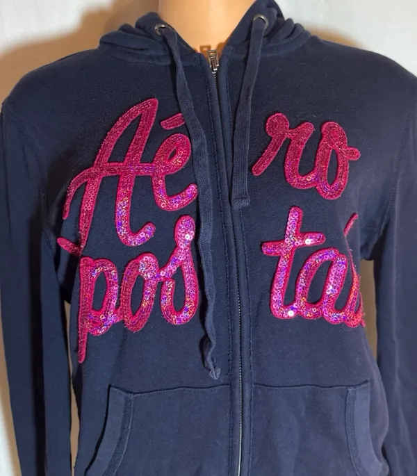 Aeropostale sequin full zip  - Image 2