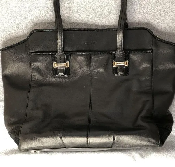 Coach Black Leather Purse - Image 2