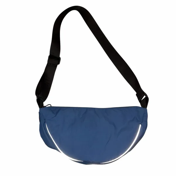 Free People Movement Navy Baby Blue Bullseye Sling Bag - Image 3