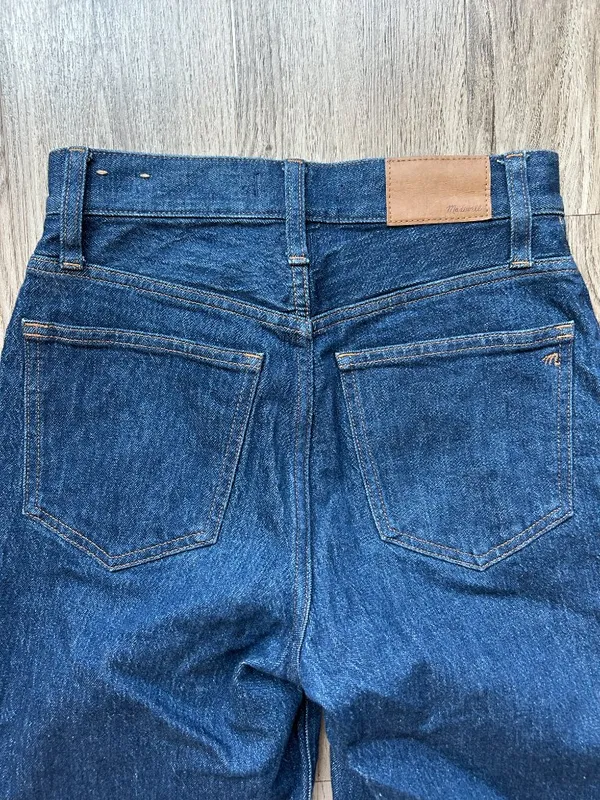 Madewell The Perfect Vintage Straight Jean in Greenhaven Wash Seamed Version 24 - Image 10