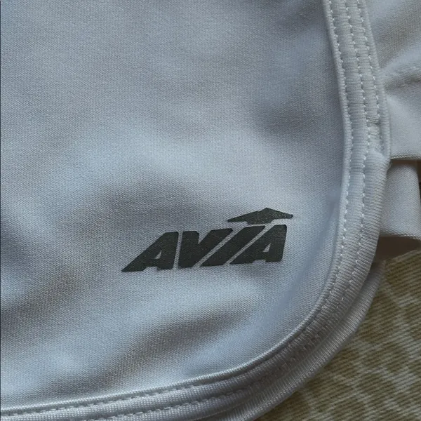 Avia Classic White Athletic Sports Skirt Skort small waistband pocket size S - Image 2