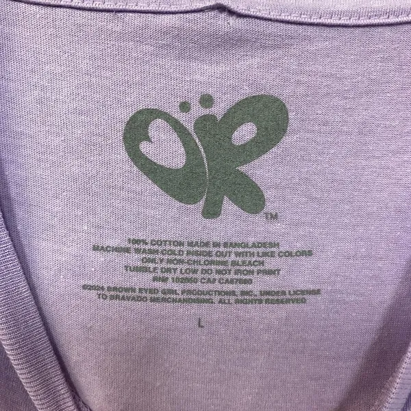 Olivia Rodrigo Spills Her Guts Live Purple T-Shirt L - Image 4