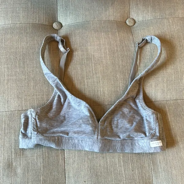 Intimissimi Women's Plunge Bralette in Grey Size Small - Image 2