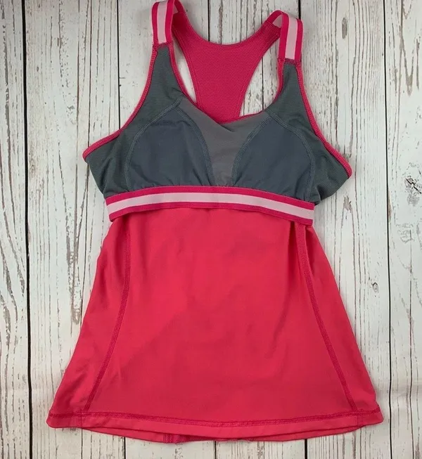 Nike Dri-Fit Racerback Melon Color Size M - Image 5