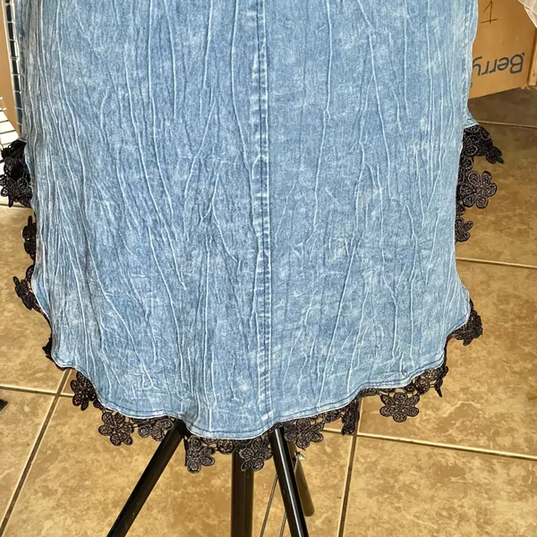 Women’s dress medium Blue - Image 5