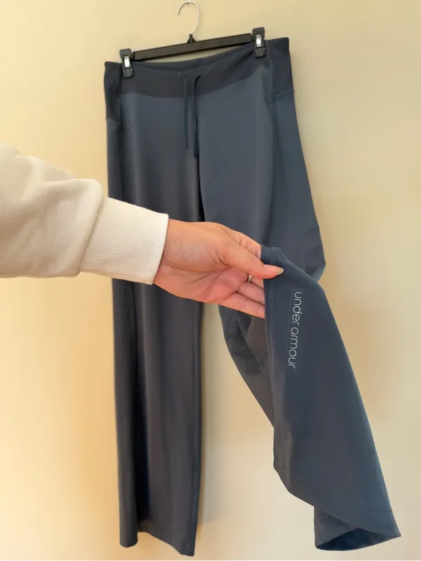 Under Armour Gray Athletic Pants - Image 3