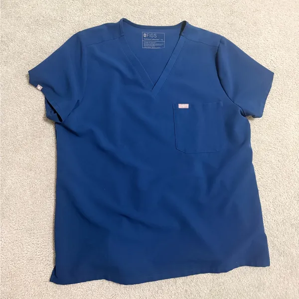 Figs Deep Reef Catarina™ One-Pocket Scrub Top size XL - Image 2