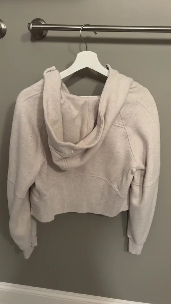Light gray lululemon scuba size small - Image 2