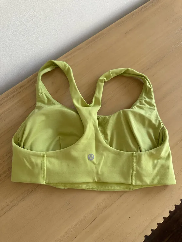 Lululemon Wunder Train Bra *Medium Support, C/D Cup Wasabi 8 - Image 2