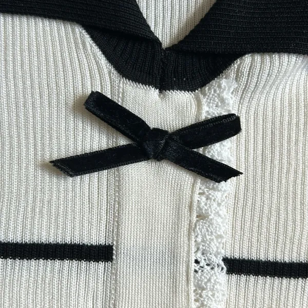Cinta stripe sweater Black - Image 6
