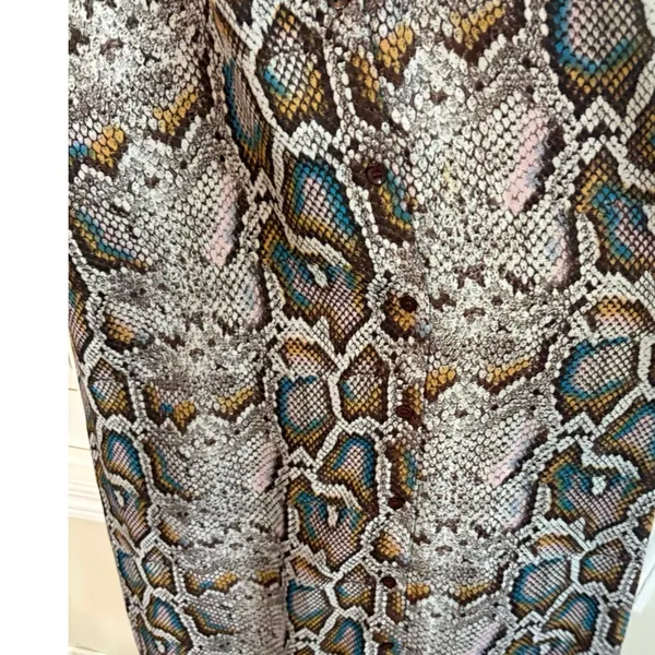 Buddy‎ Love Snakeskin Print Maxi Dress Size XS - Image 5