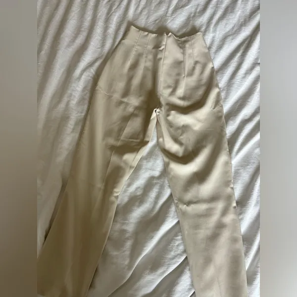 Zara tan trousers - Image 4