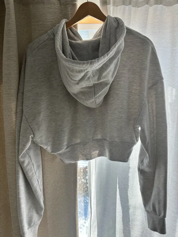 Garage Cropped Full-Zip Hoodie - Image 3