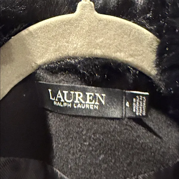 Lauren‎ Ralph Lauren Black Pea Coat - Image 6