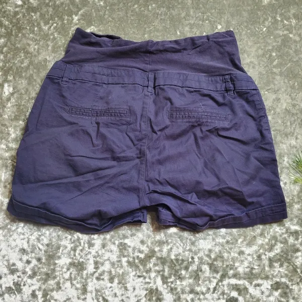 H&M‎ Maternity Navy Shorts - Image 4