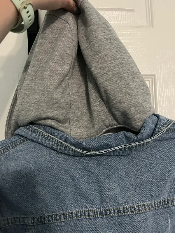 Amazon Hooded Jean Jacket - Image 3