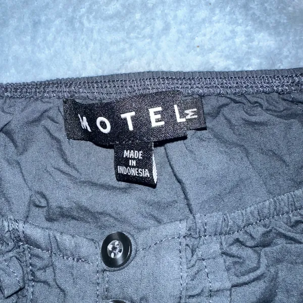 Motel NWOT Bardot Crop Top Corset - Image 3