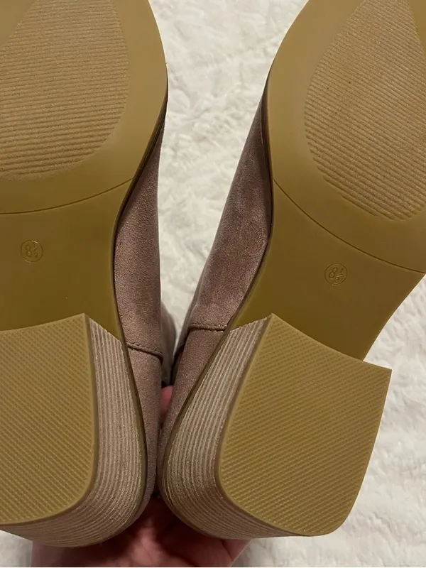 NEW Altar’d State Tan Suede Western Booties Size 8.5 NWT - Image 5
