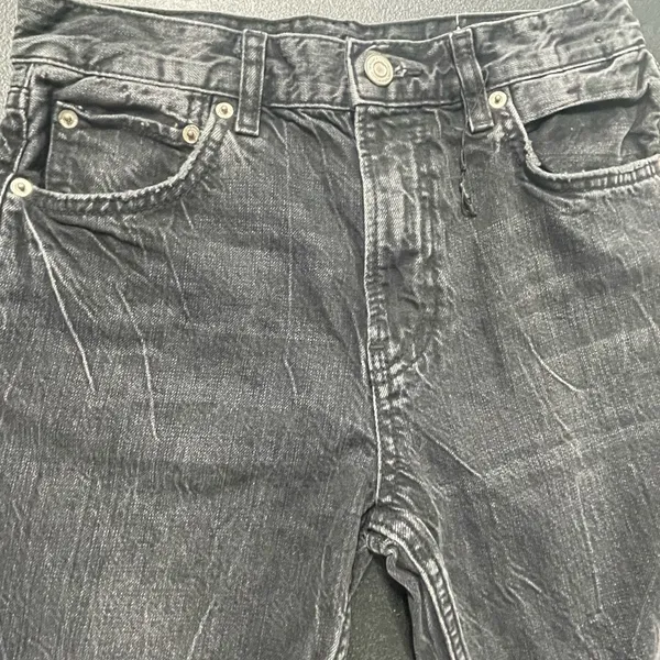 Zara Charcoal Denim Jeans NWOT - Image 4