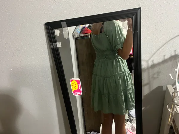 light green dress - Image 4
