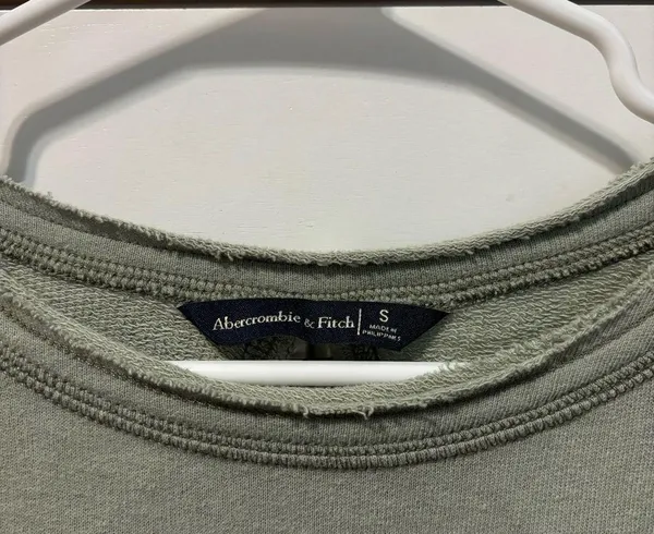 Abercrombie Green Tie Back Top - Image 5