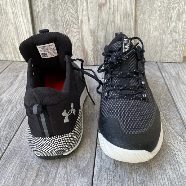 Under Armour Block City Black &White Women’s Size 11 - Image 8