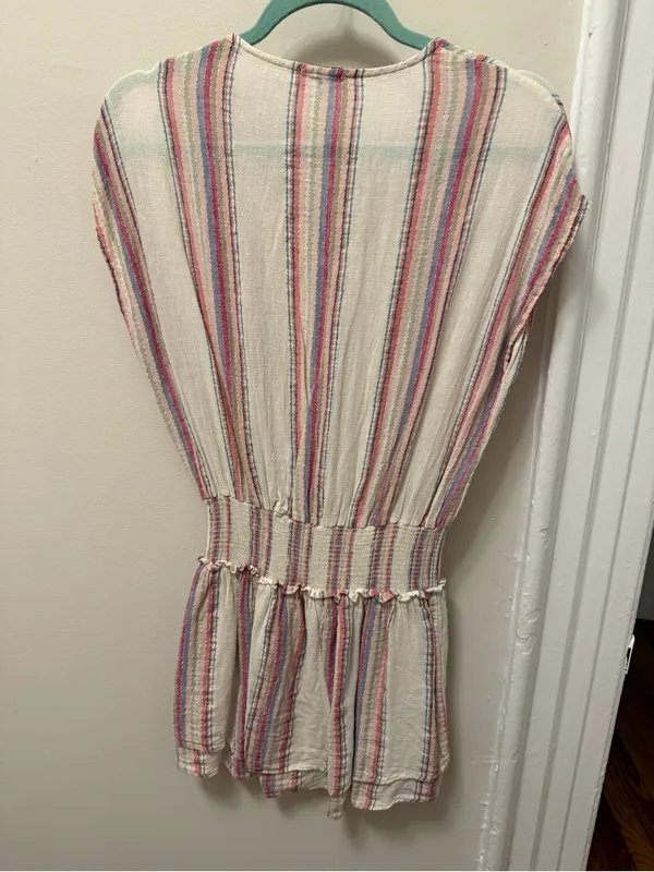 Rails Lucca Dress Havana Stripe - Image 6