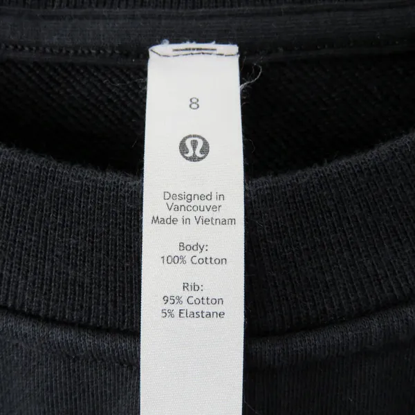 Lululemon Perfectly Oversized Crew Neck City Street Pride Sweatshirt 8 Women's - Image 9