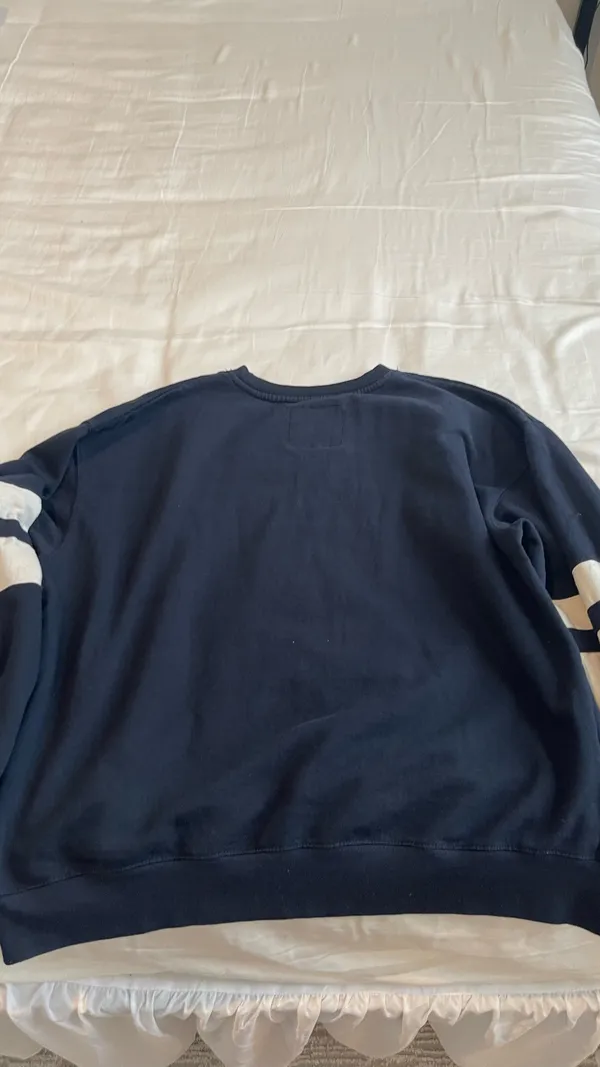 Oversized sweatshirt Blue Size XL - Image 8