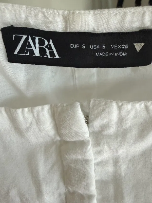 White ZARA Dress Mini - Image 8