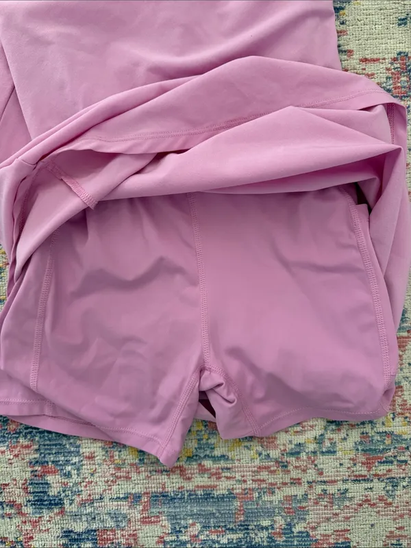 One-Shoulder Pink Spandex Dress - Image 3