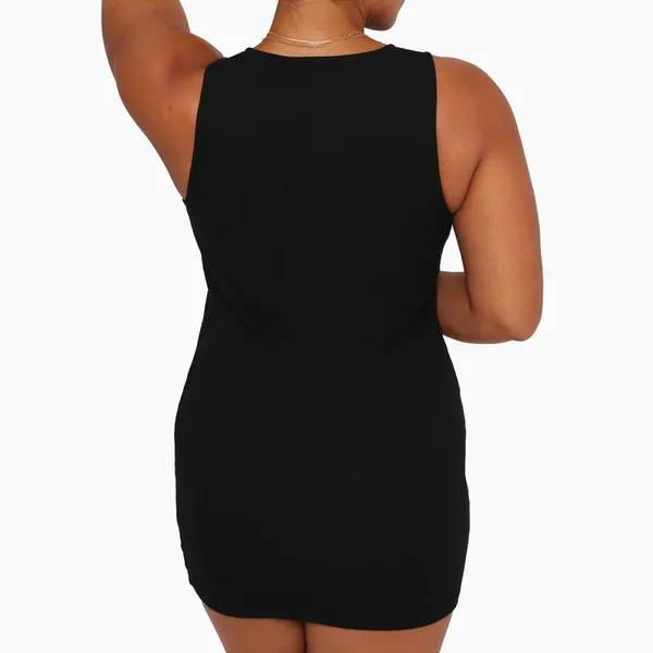 NIB Set Active ribbed tank dress - Onyx - Image 2