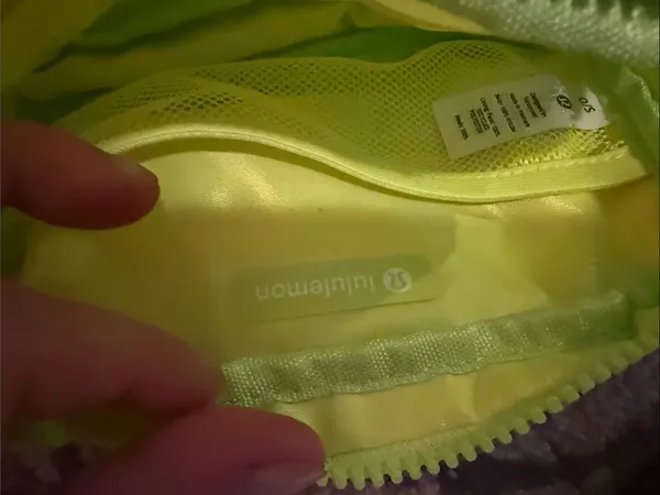 lululemon athletica Neon Yellow Mini Crossbody Bag - Image 4