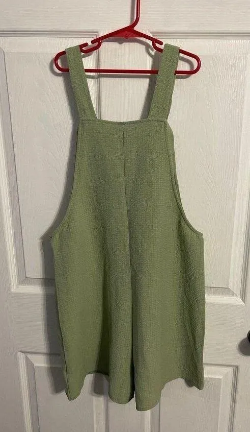 Emery Rose Dual Pocket Overall Romper Size XS - Image 3