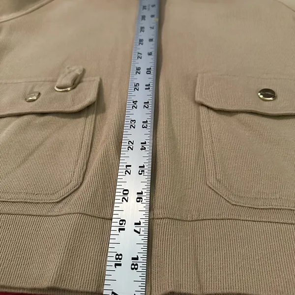 Ralph Lauren Women's Beige Utility Jacket - Image 7