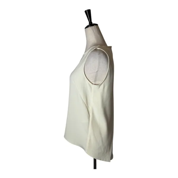 Rag & Bone Shirt Women XS Ivory Almond Harper Split Back‎ Top Streetwear NWOT - Image 8