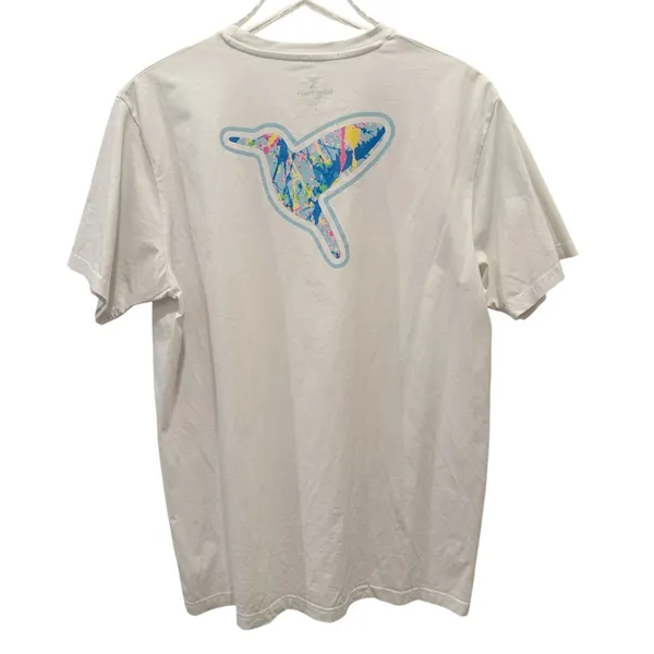 BIRDDOGS Hummingbird White Tee size Large‎ - Image 2