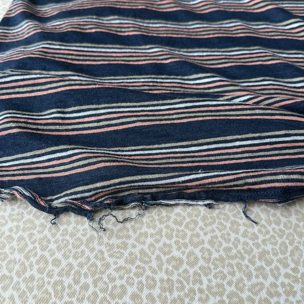 We The Free Best Night Twist Racerback Navy Striped Tank Top Size S - Image 14