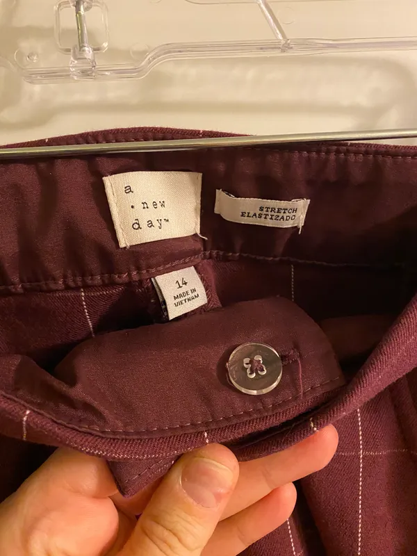 A New Day Purple Dress Pants - Image 3