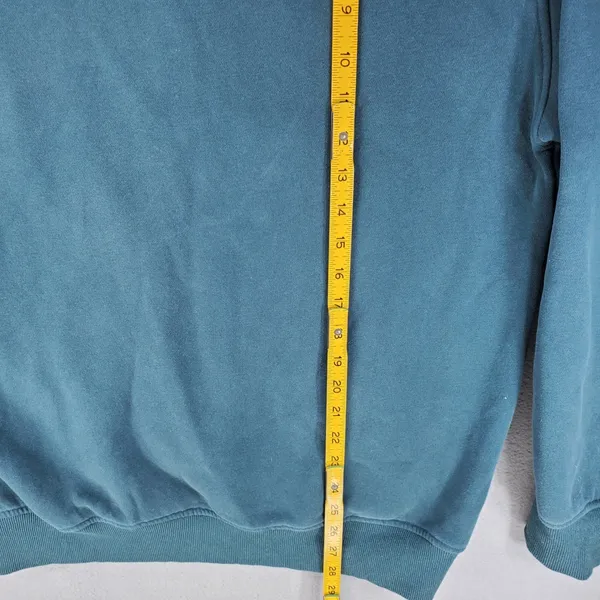 White Fox Hoodie Womens L/XL Teal Vol.3 Graphic Oversized Pullover Sweatshirt - Image 8