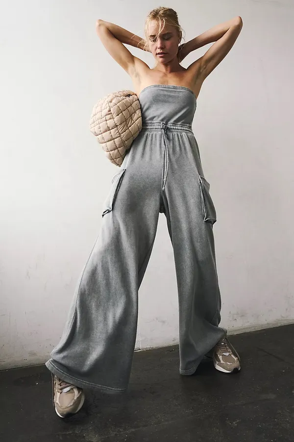 Free People Grand Slam Onesie - Image 3