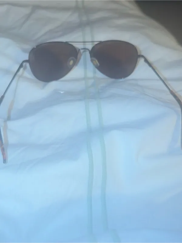 Aviator Sunglasses in Brown - Image 4